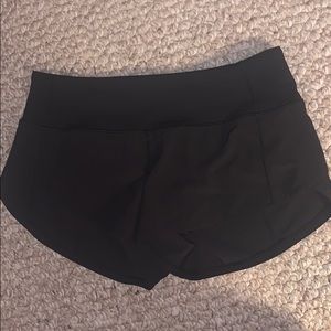 Size 2 speed up luluemon shorts